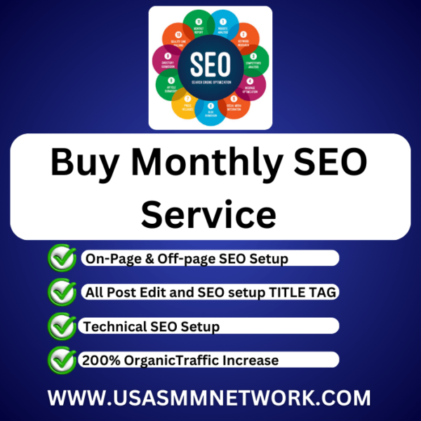 Buy Monthly SEO Service