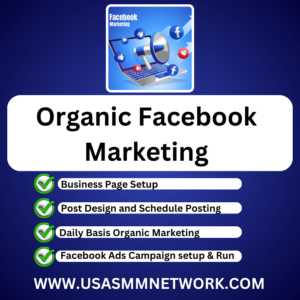 Organic Facebook Marketing Service