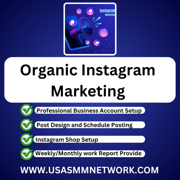 Organic Instagram Marketing Service