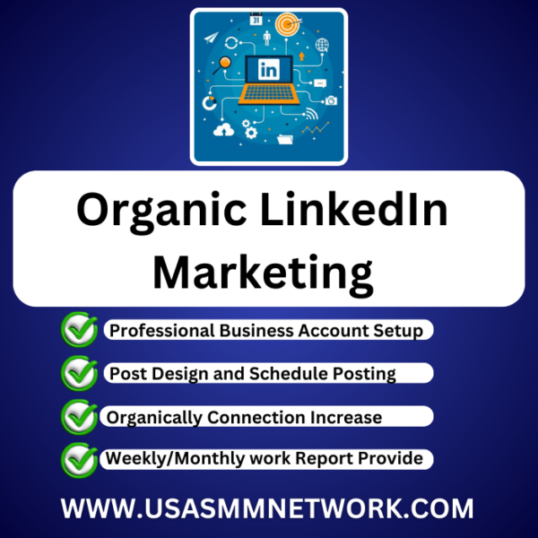 Organic LinkedIn Marketing Service