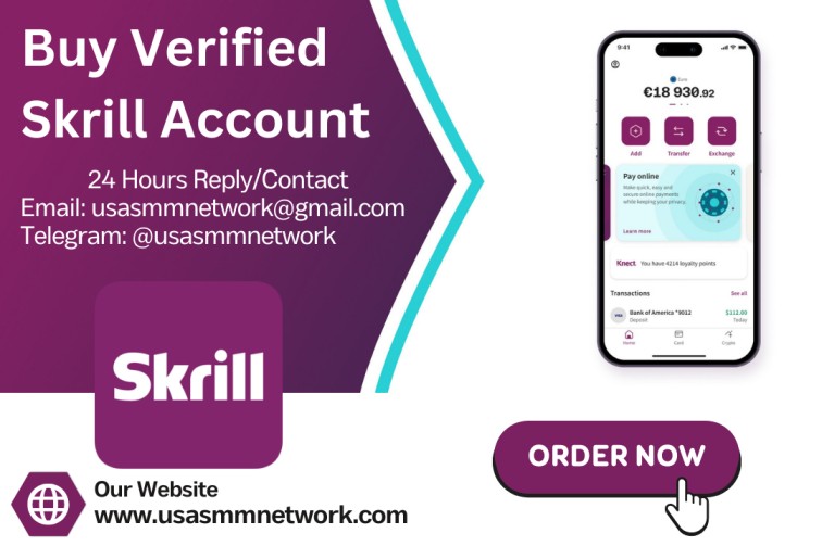 Buy Verified Skrill Accounts