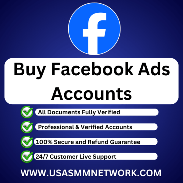 Buy Verified Facebook Ads Accounts